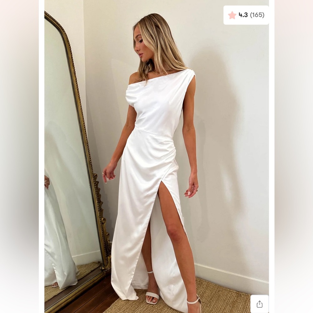 Show Me Your MuMu White Maxi Dress